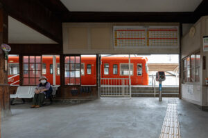 愛媛県 伊予鉄道 郡中線 松前駅