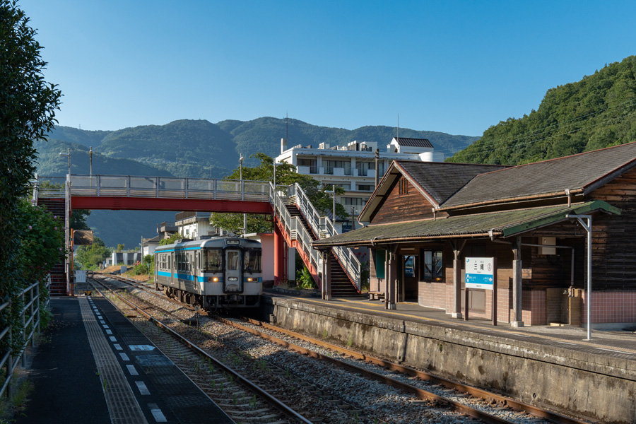 徳島県 JR四国 土讃線 三縄駅