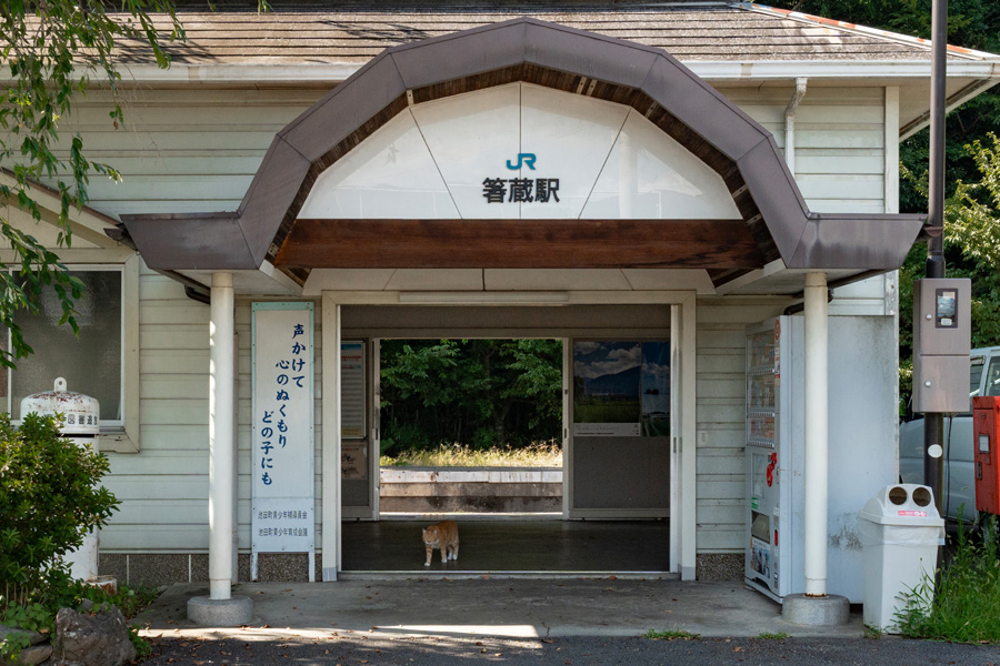 徳島県 JR四国 土讃線 箸蔵駅