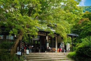 京都府 京福電気鉄道 鋼索線 ケーブル八瀬駅