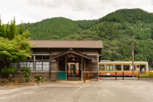 岡山県 JR西日本 姫新線 岩山駅