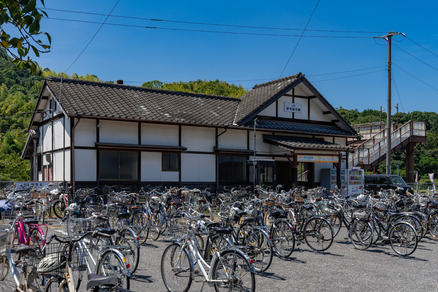 愛媛県 JR四国 予讃線 伊予桜井駅