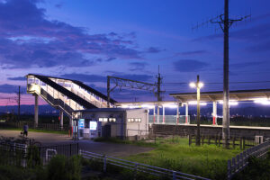 栃木県 東部鉄道 伊勢崎線 県駅