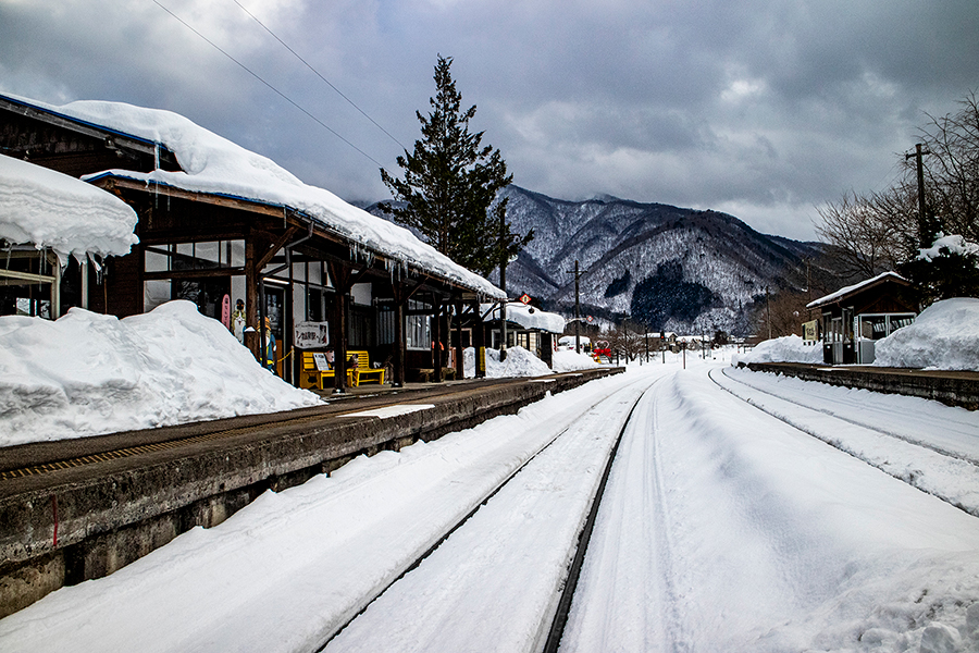 福島県 会津鉄道 会津線 芦ノ牧温泉駅