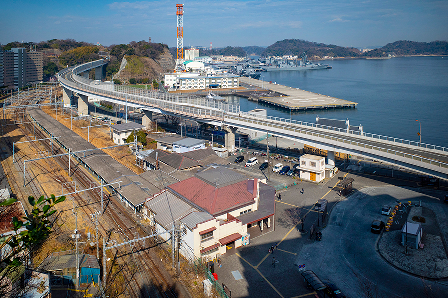 神奈川県 JR東日本 横須賀線 横須賀駅
